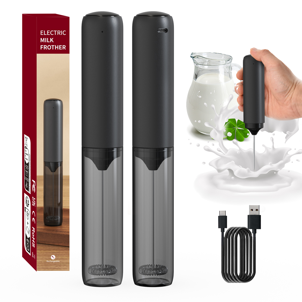 Electric Milk Frother Handheld - Mutfak güçlü karıştırıcı süt köpürtücü el