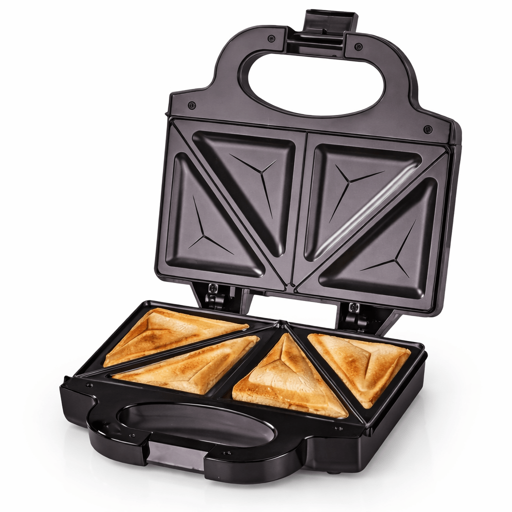 Mini Waffle Maker Machine - 2'si 1 Arada 750W Hızlı Isınan