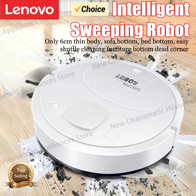 Small Appliances - Lenovo Yeni Akıllı Süpürme Robotu Tembel