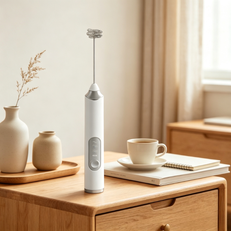 Electric Milk Frother Handheld - Elde Taşınabilir Elektrikli Süt Köpürtücü 2