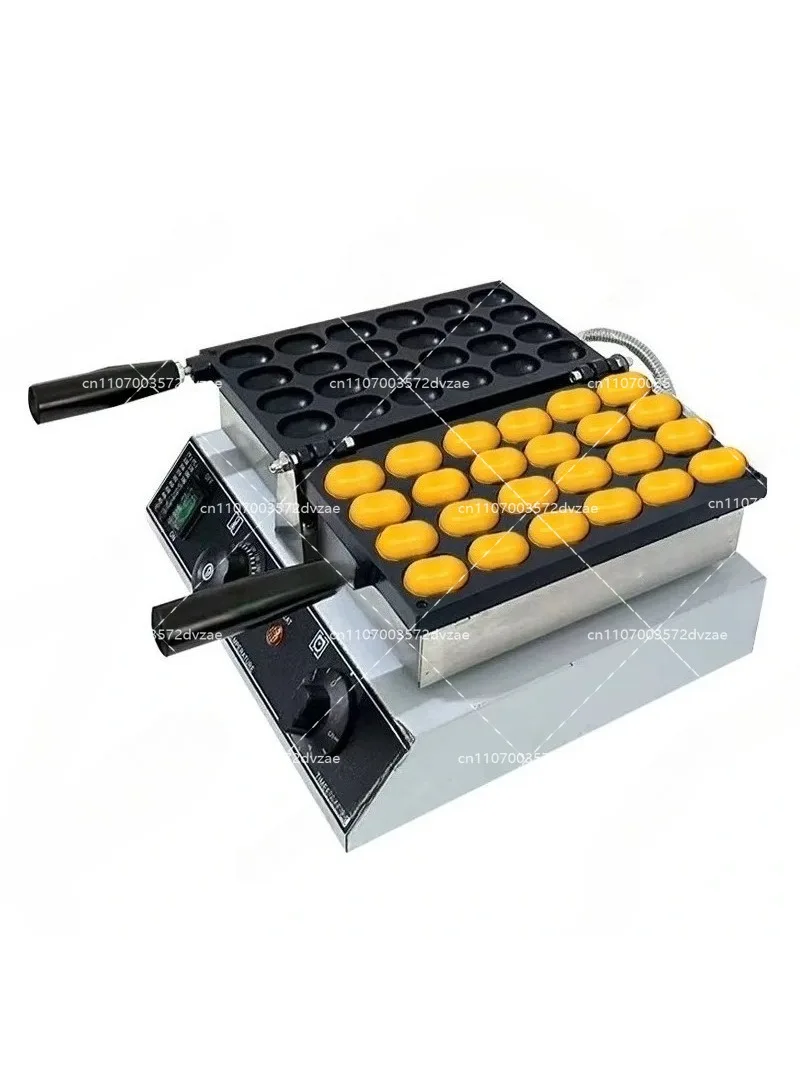 Mini Waffle Maker Machine - Mini Oval Yumurta Waffle Makinesi Yapışmaz