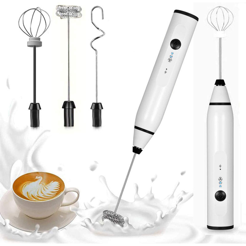 Portable Blender Usb Rechargeable - Mini Elektrikli El Süt Köpürtücü Elektrikli