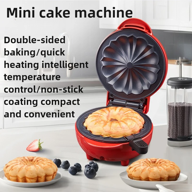 Mini Waffle Maker Machine - Ev Kahvaltı Makinesi Pişirme Makinesi MINI
