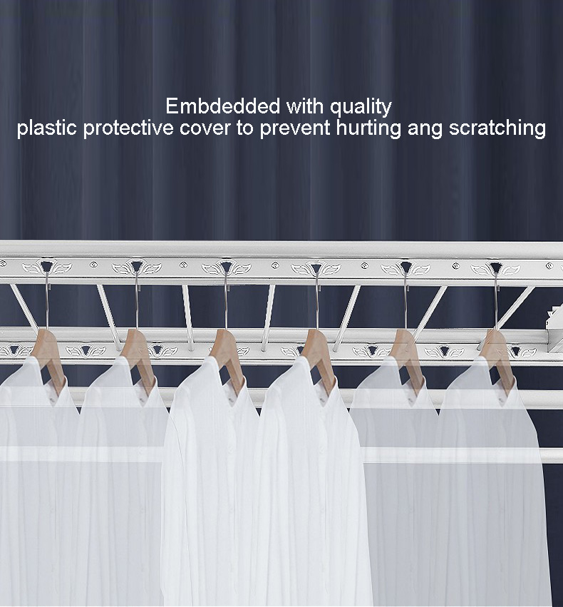 Laundry - LED'li Otomatik Akıllı Kontrollü Giysi Askısı,
