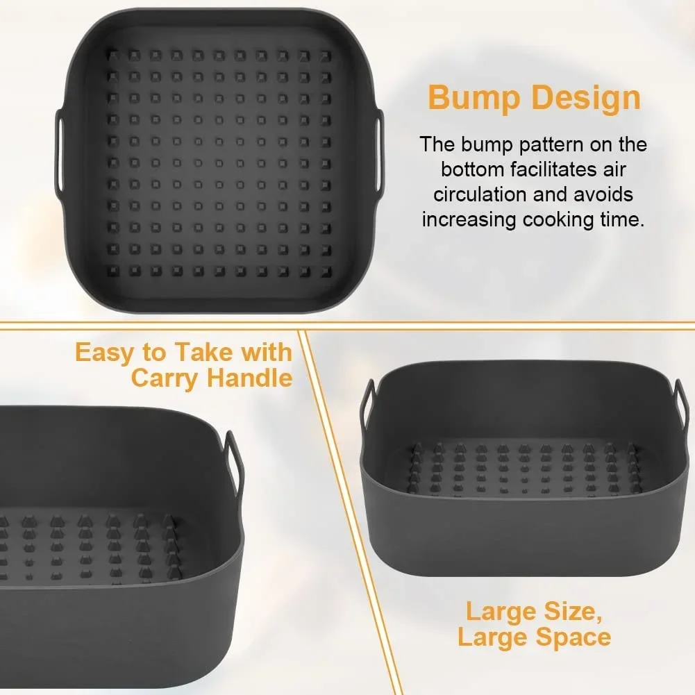 Hava Fritöz Silikon Pot Kalın  - Air Fryer Silicone Pot Liner incelemesi ve fiyatı