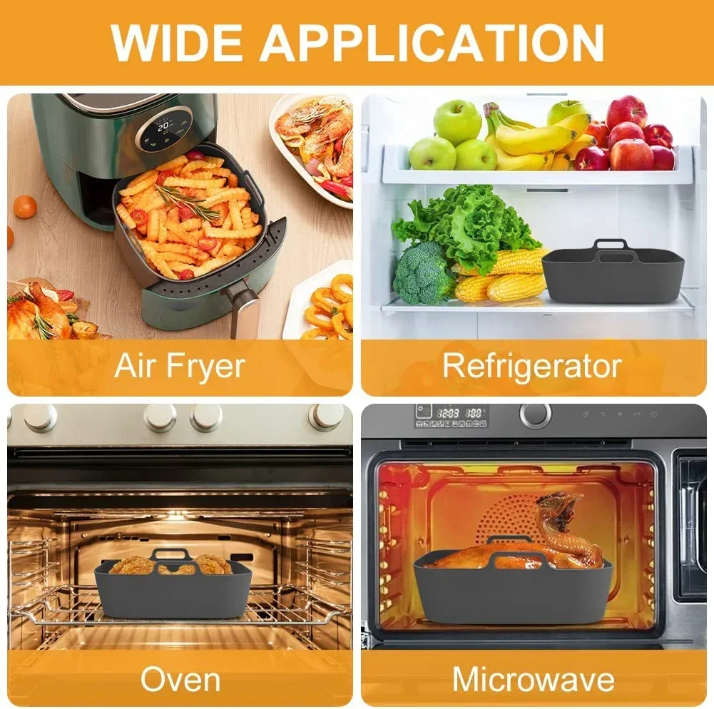 Hava Fritöz Silikon Pot Kalın  - Air Fryer Silicone Pot Liner incelemesi ve fiyatı