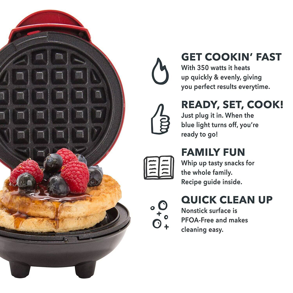 Mini Waffle Makinesi Kabarcık  - Mini Waffle Maker Machine incelemesi ve fiyatı