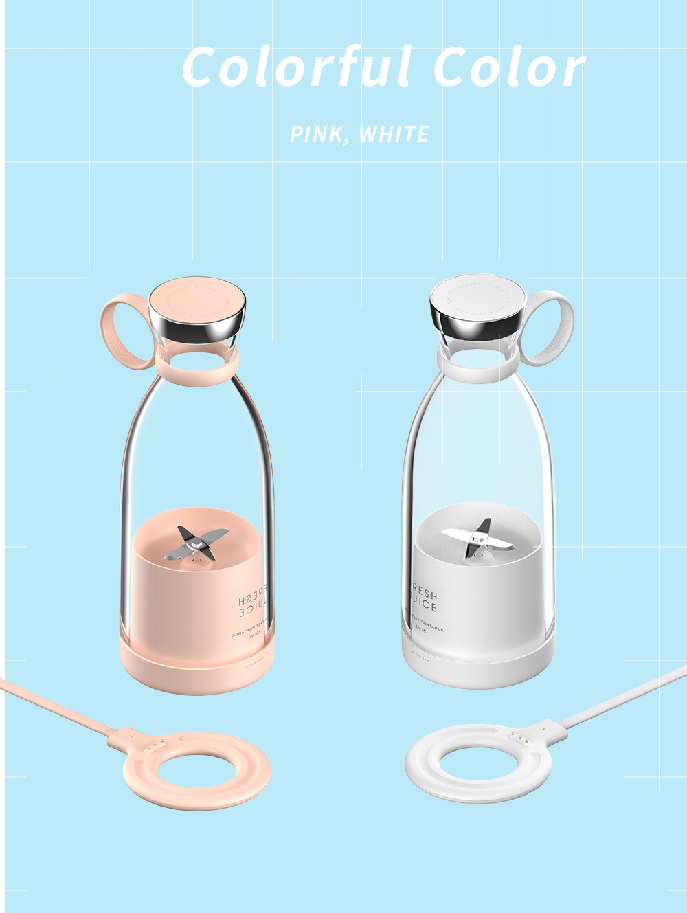 Usb şarj aleti taşınabilir sık - Portable Blender Usb Rechargeable incelemesi ve fiyatı