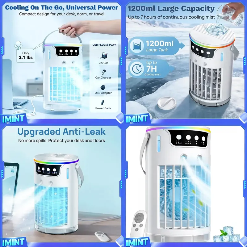 Taşınabilir Klima Fanı, 1200ML - Air Conditioners incelemesi ve fiyatı