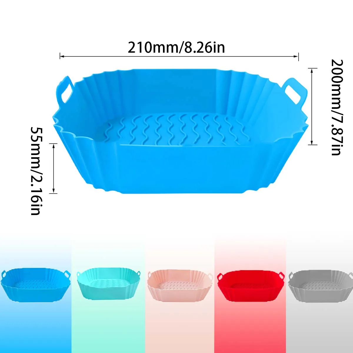 Hava Fritözü Silikon Kaplamala - Air Fryer Silicone Pot Liner incelemesi ve fiyatı