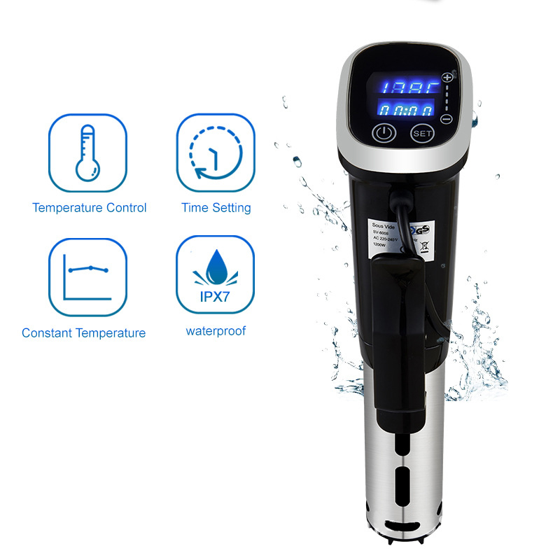 Su geçirmez Sous Vide Hassas O - Digital Sous Vide Precision Cooker incelemesi ve fiyatı