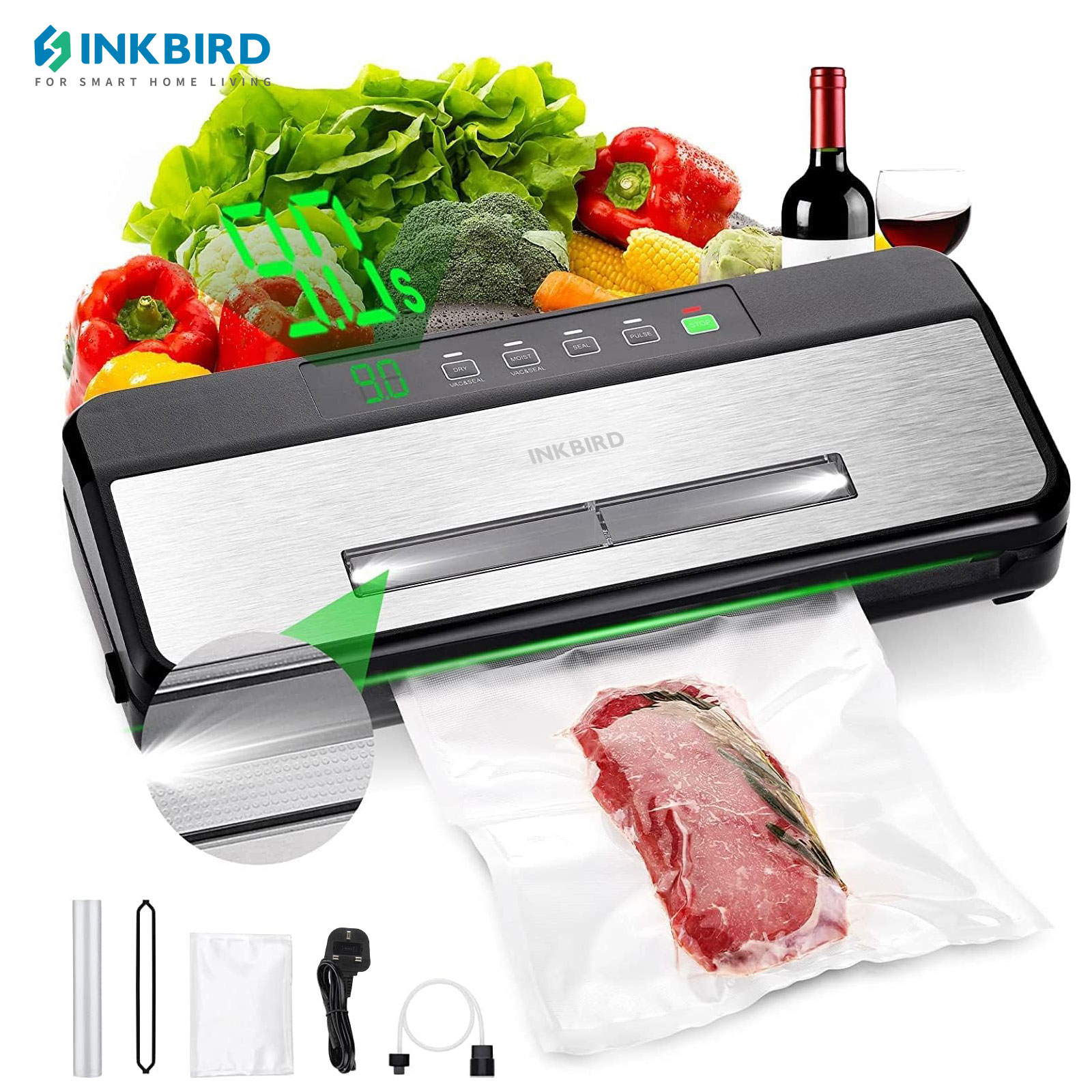 INKBIRD 3. vakumlama makinesi  - Food Vacuum Sealer Machine incelemesi ve fiyatı