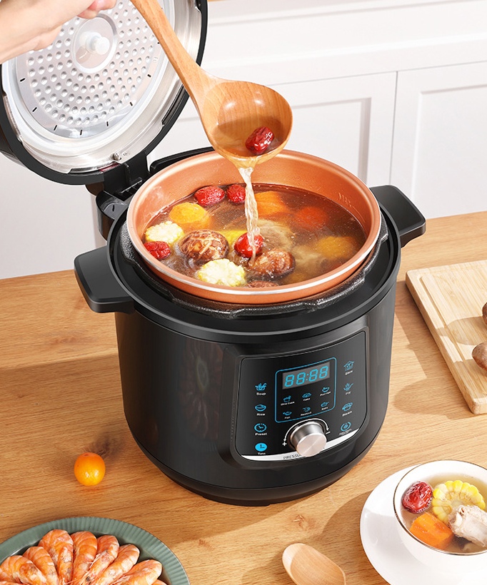 Paslanmaz Çelik Elektrikli Düd - Smart Instant Pressure Cooker incelemesi ve fiyatı