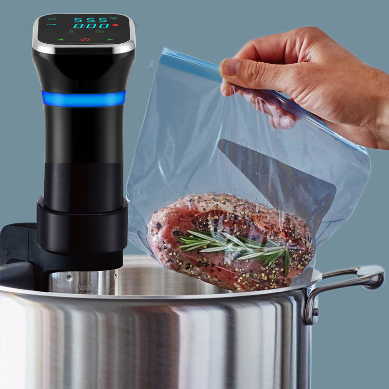 Taşınabilir 1100W vakumlu gıda - Digital Sous Vide Precision Cooker incelemesi ve fiyatı