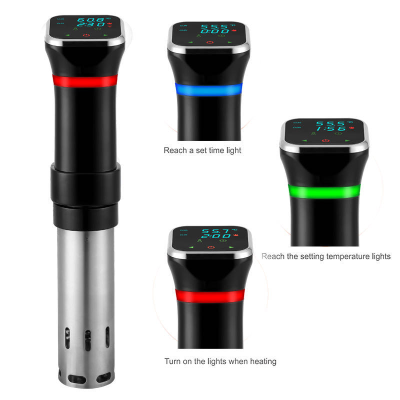 Taşınabilir 1100W vakumlu gıda - Digital Sous Vide Precision Cooker incelemesi ve fiyatı