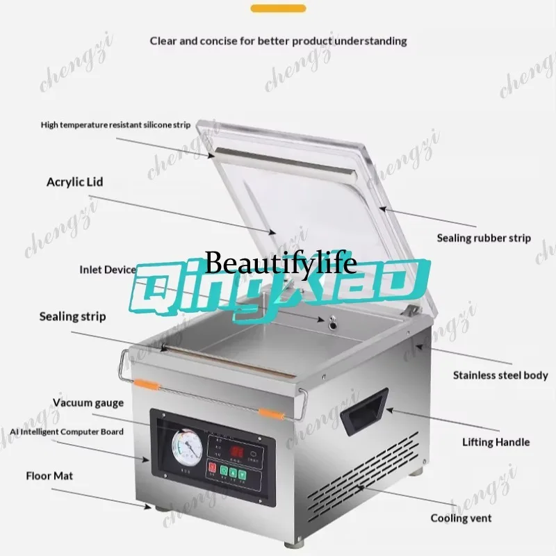 K182 Ticari Otomatik Gıda Vaku - Food Vacuum Sealer Machine incelemesi ve fiyatı